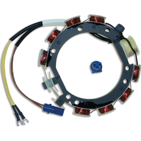 CDI ELECTRONICS Stator 3 Cyl., 9 amp, Johnson/Evinrude 173-3724